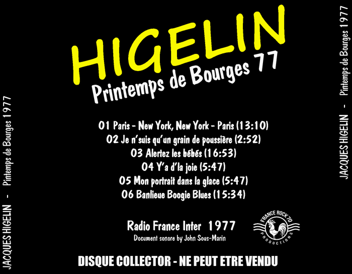 JACQUES HIGELIN